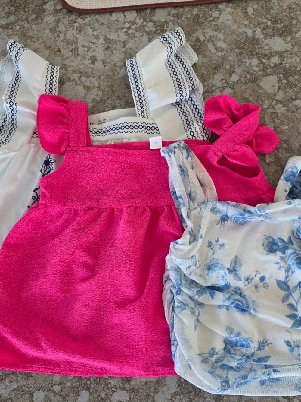 Set of Three Spring/Summer Tween Tops